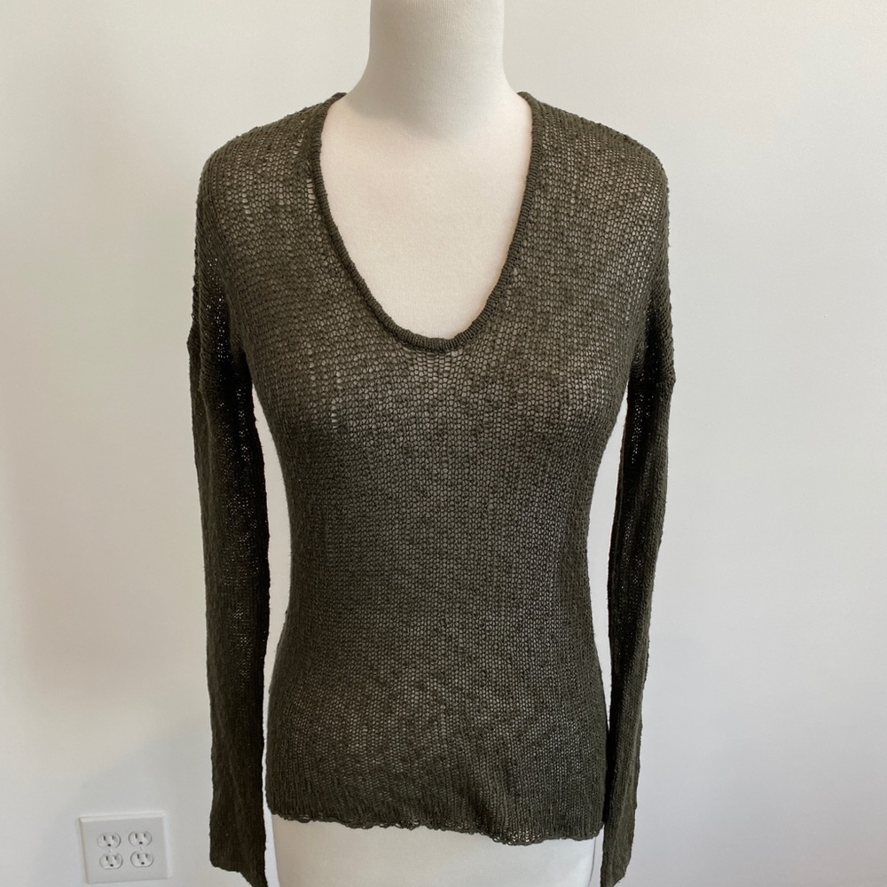 Helmut Lang Asymmetrical Hem Sweater - Picture 2 of 5